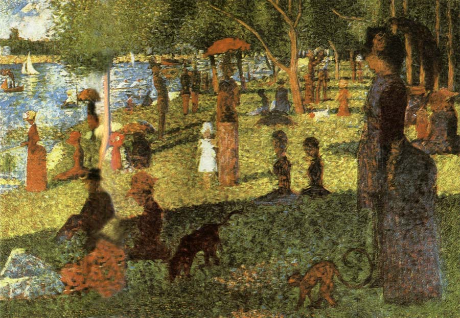 Georges Seurat The Grand Jatte of Sunday afternoon